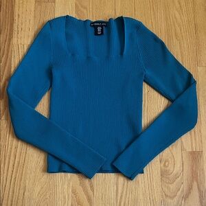 Sincerely Jules Teal Long Sleeve Top